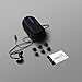 Mixcder SH302 Dual Driver In-ear Earphones Memory Wired Locked-in Stereo Sound Earbuds with Mic Sweatproof Sports Headphones for cell phone PC travel