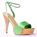 BOUNTY Platform Cork Party Heels by Michael Antonio Image