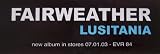 FAIRWEATHER - Lusitania - Sticker