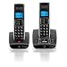 BT Synergy 5500 DECT Twin Cordless Phone with Answer Machine - Black / Silver