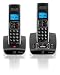 BT Synergy 5500 DECT Twin Cordless Phone with Answer Machine - Black / Silver
