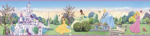 Imperial Disney Princess Journey Beyond Dreams Wall Border, Pink