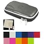 Assorted Colors - Hard Shell Portable GPS Navigator Carrying Case and Screen Protector Compatible for 660 610 650 670 680 200W 205W 250W 255W 260W 265WT - Fits most 4.3 Garmin Nuvi Wide Screen GPS navigator