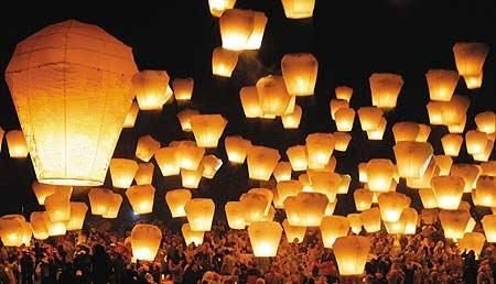 10 Skylaternen der Marke colorama altwei� 90 x 60 cm