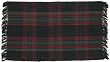 100% Cotton Flat Weave Blue and Red Plaid Rug 2 X 3