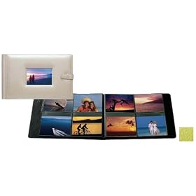 RODEO LIME GREEN latch close pebble grain leather 4-on-a-page window #177 album by Raika - 4x6