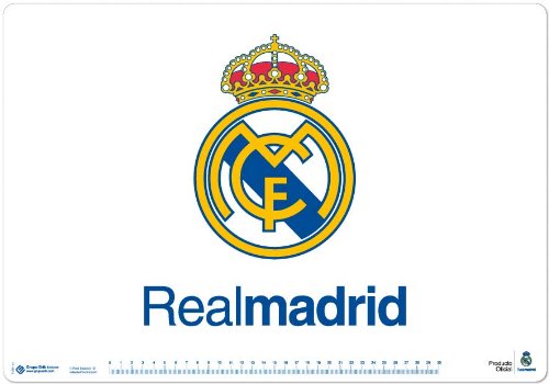 Imagen principal de Erik - Real Madrid vade sobremesa escudo, 50 x 35 cm (TSEH150)