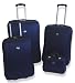 Karcher 112464 Trolley Koffer Set Denver 4-teilig Hartschale - blau