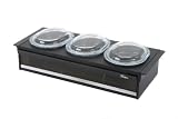 Hostess Cordon Bleu side server black finish