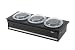 Hostess Cordon Bleu side server black finish