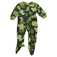 Calvin Klein Sleepwear - Infant Boys Heavy Weight Blanket Sleeper, Olive Green