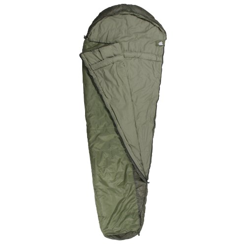 10T ARCTIC Spring Sac de couchage sarcophage Vert 230 x 85/55 cm
