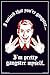I noticed that you're gangster... I'm pretty gangster myself Poster ~ 23x35