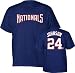 Nick Johnson Majestic Name and Number Navy Washington Nationals T-Shirt