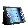 NEU! KOLAY� iPad 3 H�lle - Leder Etui in Schwarz, Premium iPad 3 Case + Displayschutzfolie mit Anleitung f�r Das Neue Apple iPad 3.Generation 2012