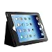 NEU! KOLAY� iPad 3 H�lle - Leder Etui in Schwarz, Premium iPad 3 Case + Displayschutzfolie mit Anleitung f�r Das Neue Apple iPad 3.Generation 2012