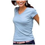 District Threads - Ladies V-Neck Tee (DT204V)