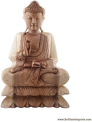 Sitting Buddha on Lotus Stand