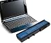 Cameron Sino Acer Aspire One A110 A150 3 Cell Extended Battery 4400mAh Blue