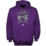 adidas Sacramento Kings Purple Primary Logo Hoody Sweatshirt