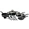 Tramontina 12-pc. Nonstick Cookware Set - Black