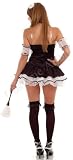 Leg Avenue Womens 5 Piece French Maid Dress With Neck Piece And Head Band