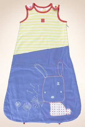 Petit Bebe Pure Cotton Bunny Sleeveless 1.2 Tog Sleeping Bag