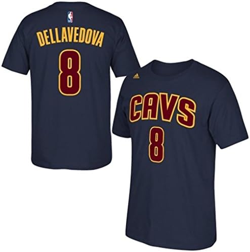Matthew Dellavedova Cleveland Cavaliers Adidas Navy Player T-shirt (L)