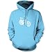 High-Riser Bike (White) Unisex Hooded Sweatshirt