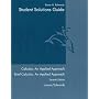 Student Solutions Guide: Used with ...Larson-Calculus: An Applied Approach; Larson-Brief Calculus: An Applied Approach