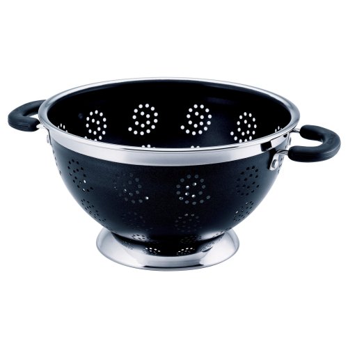 Circulon Accessories 5-Quart Colander, Black