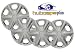 Set Of Four 15 Inch 2004, 2005, 2006, 2007, 2008 Chevrolet Optra (Canada) Hubcaps Wheel Covers With A Silver Finish