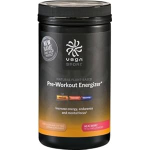 Sequel Naturals Inc. - Vega Sport Pre-Workout Energizer - Lemon Lime, 19 oz powder picture