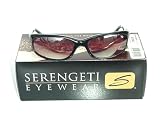 SERENGETI BROMO SHINY BLACK SEDONA SUNGLASSES #6768