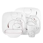 Corelle Square Round Splendor, Square...