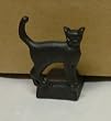 Cat Cast Iron Wedge Doorstop