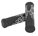 Nirve Island Flower Cruiser Bicycle Handlebar Grips (Black)