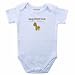 Luvable Friends Zodiac Bodysuit Sagittarius, White