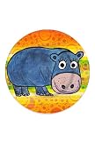 Emily Green Hippo Plate