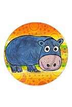 Emily Green Hippo Plate