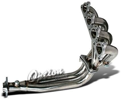 Stainless Steel 4-2-1 Design Exhaust Manifold Header - Honda Civic EX SOHC D Seiers Engine 1996-2000