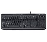 Microsoft - Wired Keyboard 600 - Clavier filaire - Noir