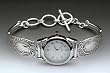 Silver Spoon Silver Ladies MOP Round Watch Unique Lady Grace
