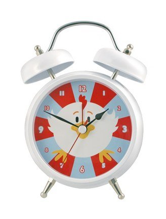 Streamline Rooster Talking Alarm Clock