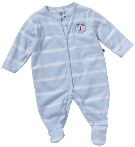 Sanetta Baby - Jungen Schlafanzug (Einteiler), gestreift 220807, Gr. 74, Blau (5557) Preisvergleich