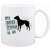 New  My Best Friend Is A American Pit Bull Terrier  Mug Dog
