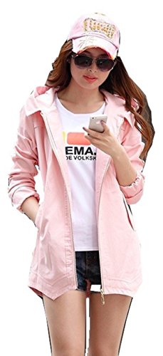 カジュアル ウィンドブレーカー ロングフード付き 薄いコート キュートなすそ 大きめのポケット アウトドア 通勤 通学 秋物 冬物 ABC039