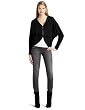 Kensie Womens Bonded Jersey Jacket