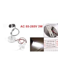 From Amazon.com. Click for details:
 AC 85-265V 3W Adjustable Neck White Light LED Spotlight Lamp Bulb w Module AC 85-265V 3W Adjustable Neck White Light LED Spotlight Lamp Bulb w Module