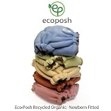 EcoPosh Recycled Organic Fitted Cloth Diaper